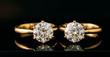 Lab-grown vs natural diamond engagement rings at Gotham City Jewelers Diamond District New York 2026