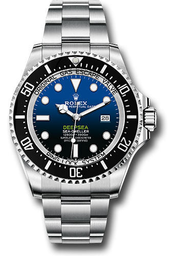 Rolex Sea-Dweller Deepsea 44 Watch - D-Blue James Cameron Dial - 126660 dbl